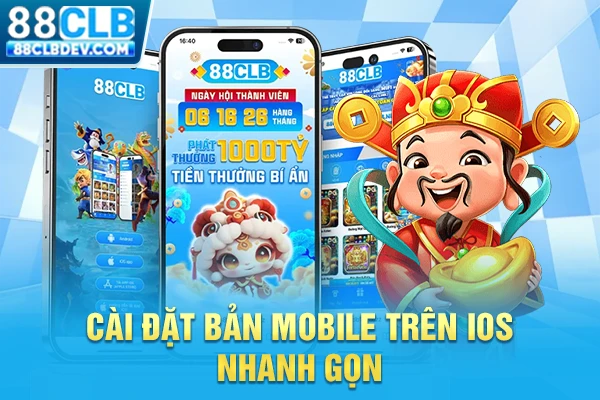 Cài đặt bản mobile trên iOS nhanh gọn